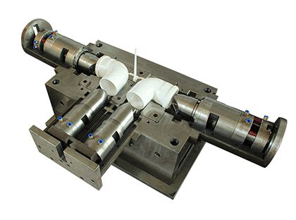 PVC-putkien asennusmuotti