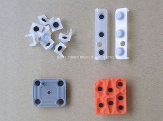 Silicone molded part